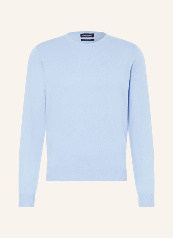 STROKESMAN'S Cashmere Sweater LIGHT BLUE