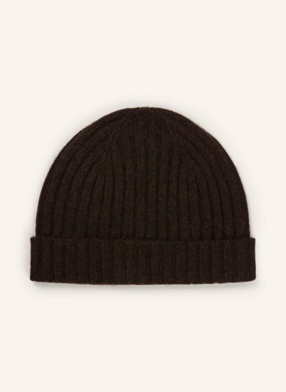 STROKESMAN'S Cashmere hat DARK BROWN
