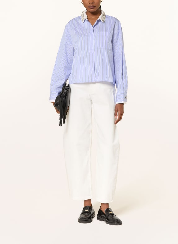 maje Barrel Jeans 10 WHITE