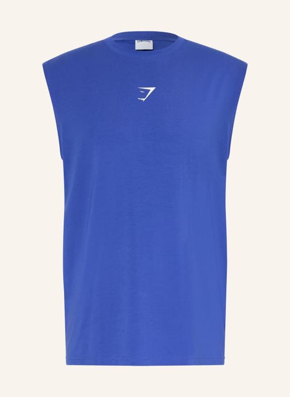 GYMSHARK Débardeur POWER BLEU