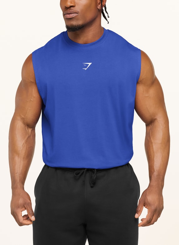 GYMSHARK Tanktop POWER BLAU