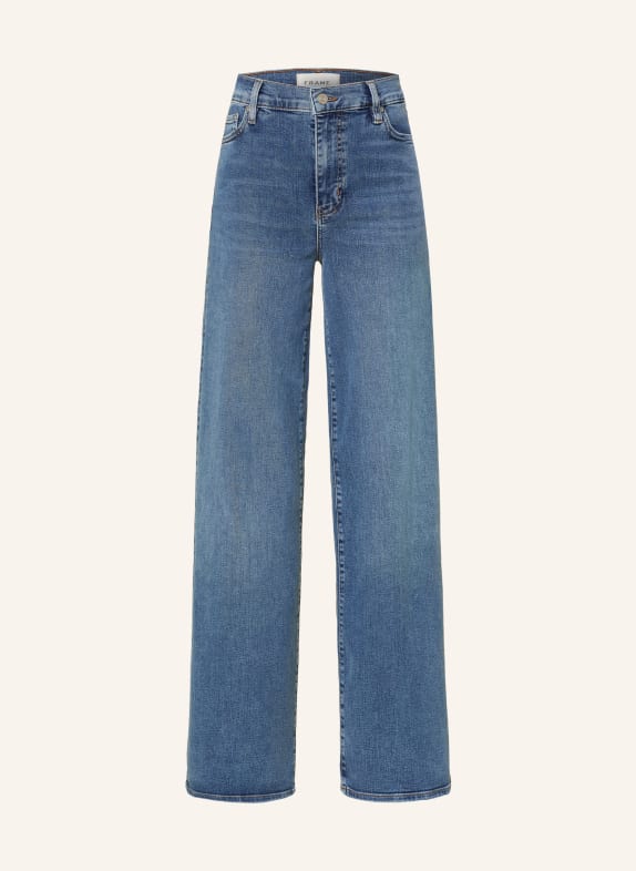 FRAME Wide Leg Jeans LE SLIM PALAZZO GOSS GOSSAMER
