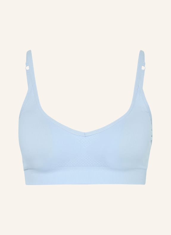 GYMSHARK Sport-BH VITAL SEAMLESS HELLBLAU