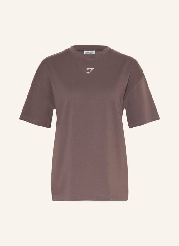 GYMSHARK T-Shirt POWER ORIGINALS TAUPE