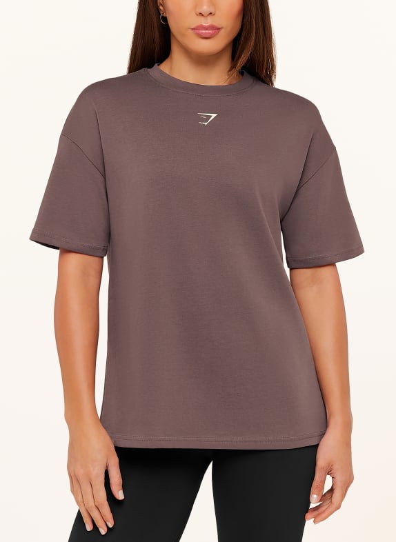 GYMSHARK T-Shirt POWER ORIGINALS TAUPE