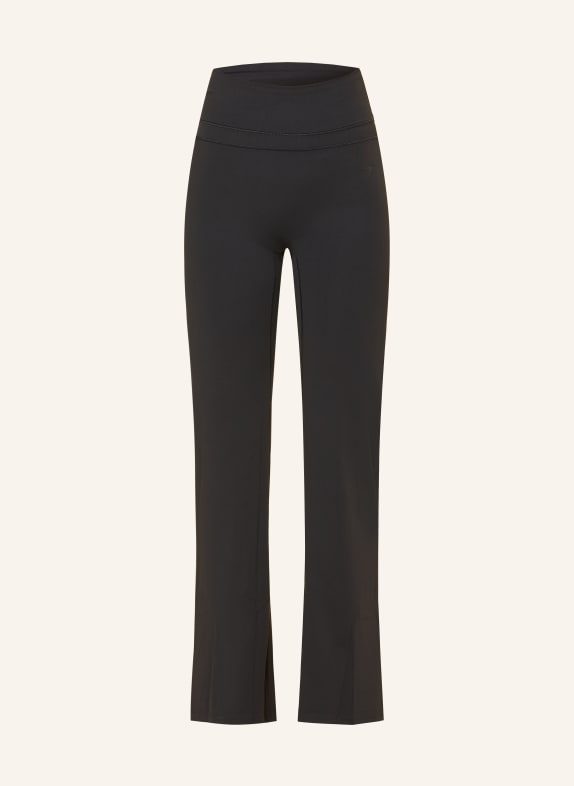 GYMSHARK Tights WHITNEY FLARE SCHWARZ