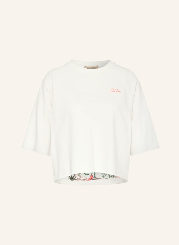 Smith & Soul T-shirt ECRU / RED / GREEN