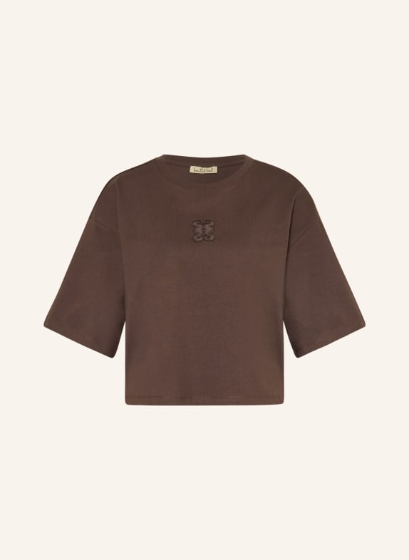 Smith & Soul BOXY T-shirt DARK BROWN
