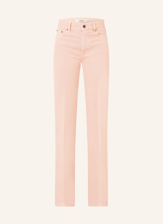 Chloé Straight Jeans 6C2 Timid Pink