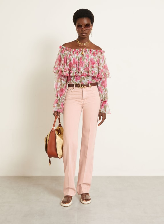 Chloé Rechte jeans 6C2 Timid Pink