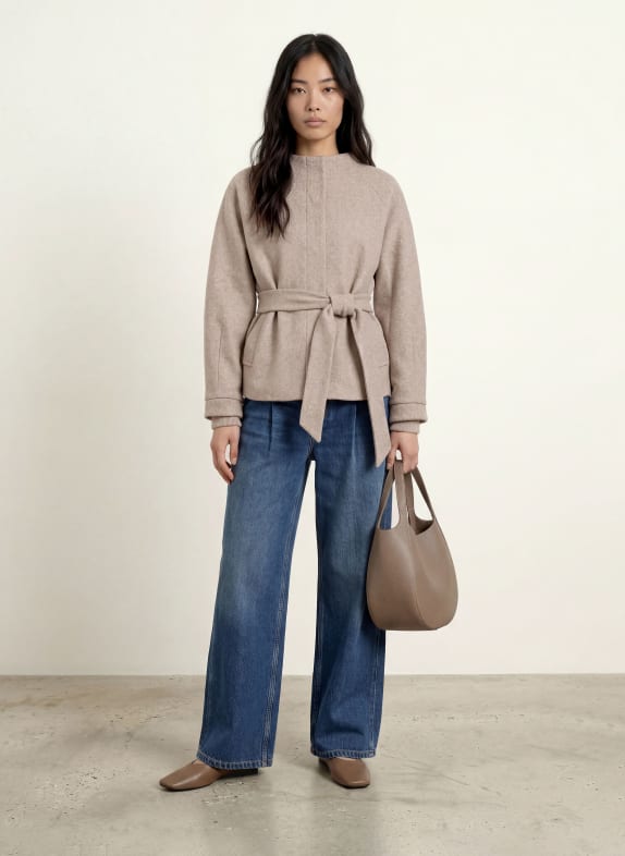 RINO & PELLE Veste CORNELIA TAUPE