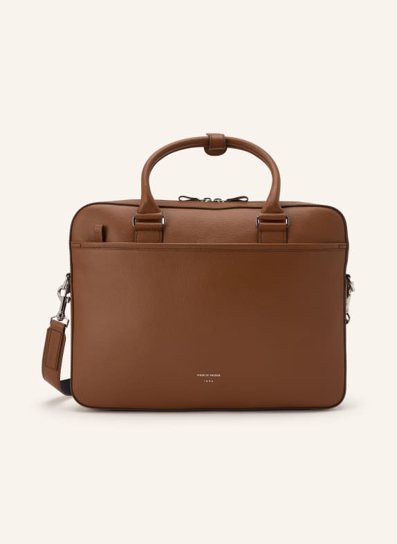 TIGER OF SWEDEN Laptop-taske BOSUN COGNAC