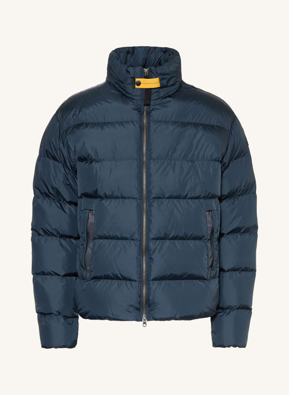 PARAJUMPERS Péřová bunda DULEEK TMAVĚ MODRÁ