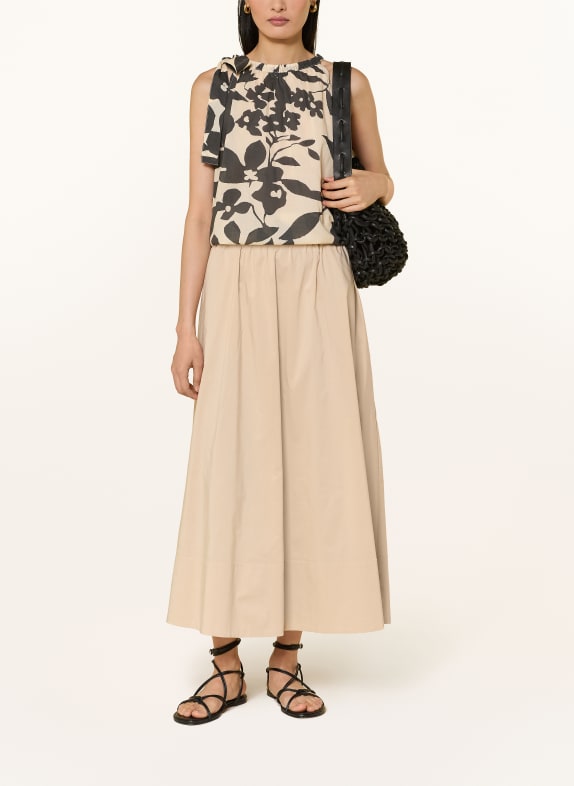 Marc O'Polo Blouse DONKERGRIJS / CRÈME