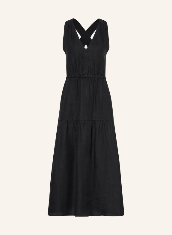 Marc O'Polo Leinenkleid SCHWARZ