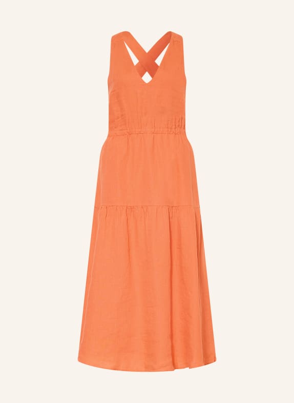 Marc O'Polo Leinenkleid ORANGE