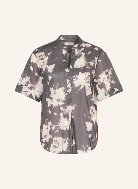 Marc O'Polo Blouse DONKERGRIJS / LICHTGRIJS / WIT