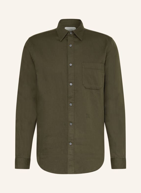 CLOSED Chemise coupe classique OLIVE