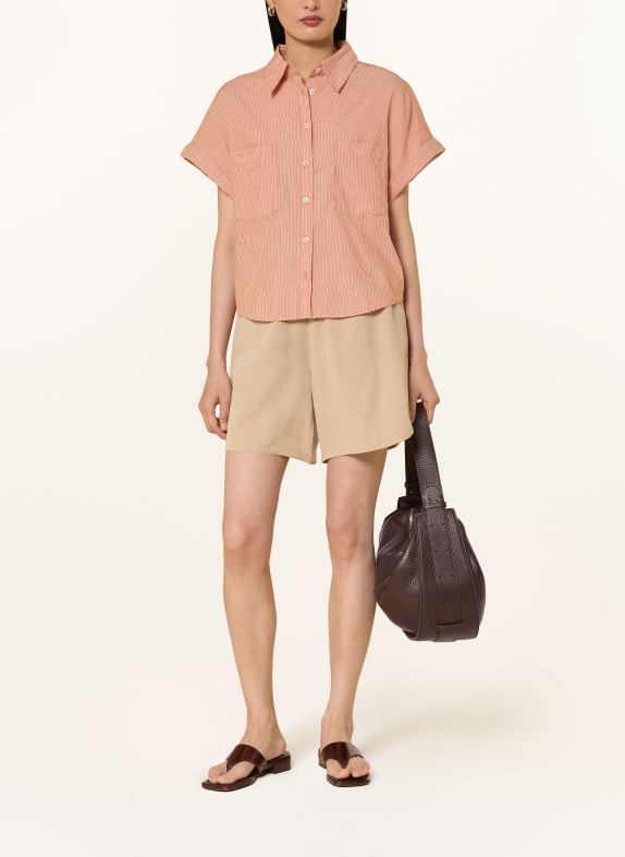 Marc O'Polo Hemdbluse HELLORANGE / HELLROT / LACHS