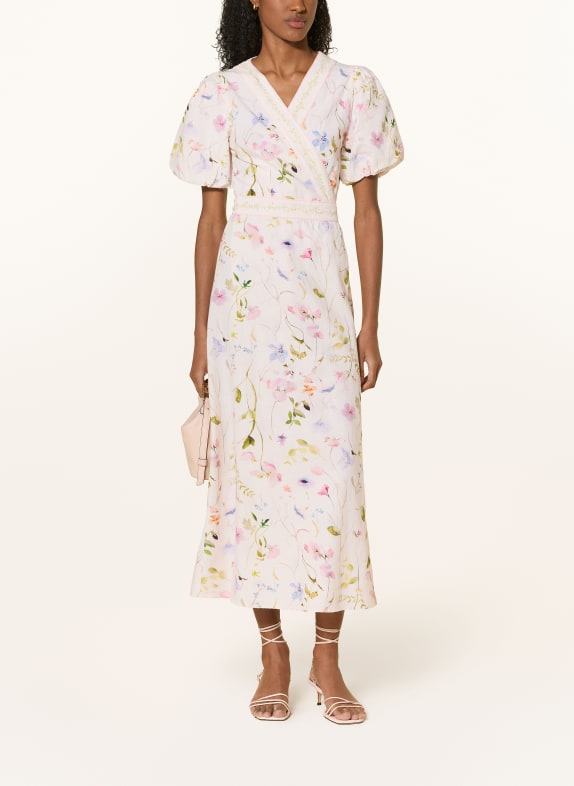 NEO NOIR Wikkeljurk CLARINE ROSE CLAIR / PAARS / GROEN