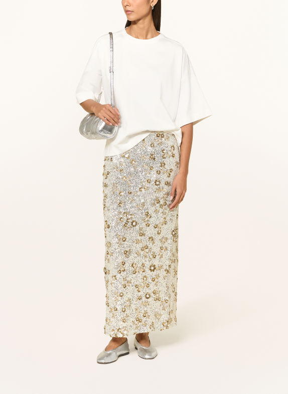 MSCH COPENHAGEN Tricou MSCHTEAGAN LEANA ALB