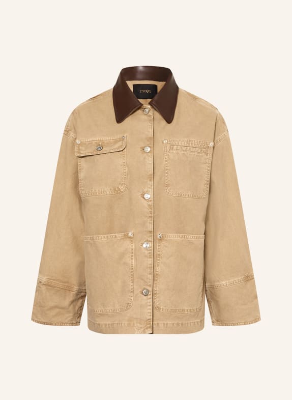 maje Jeansjacke 0130 BEIGE