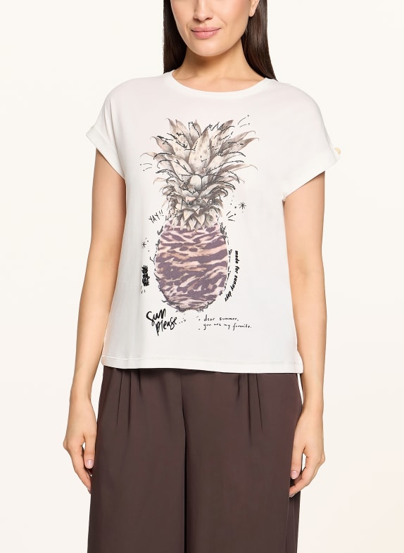 CARTOON T-shirt ECRU / BROWN / KHAKI