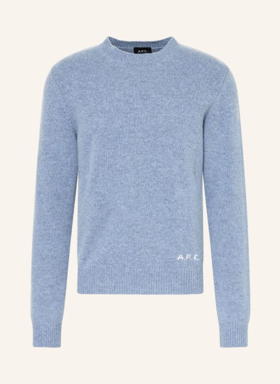 A.P.C. Pullover EDMOND HELLBLAU