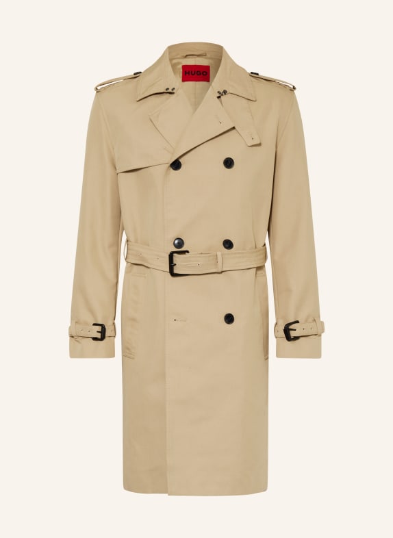 HUGO Trenchcoat MALUKS BEIGE