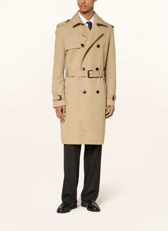 HUGO Trenchcoat MALUKS BEIGE