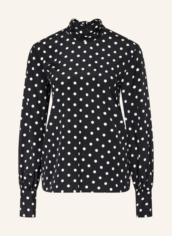 van Laack Strikblouse VL-IDENI-XX met zijde DONKERBLAUW / WIT