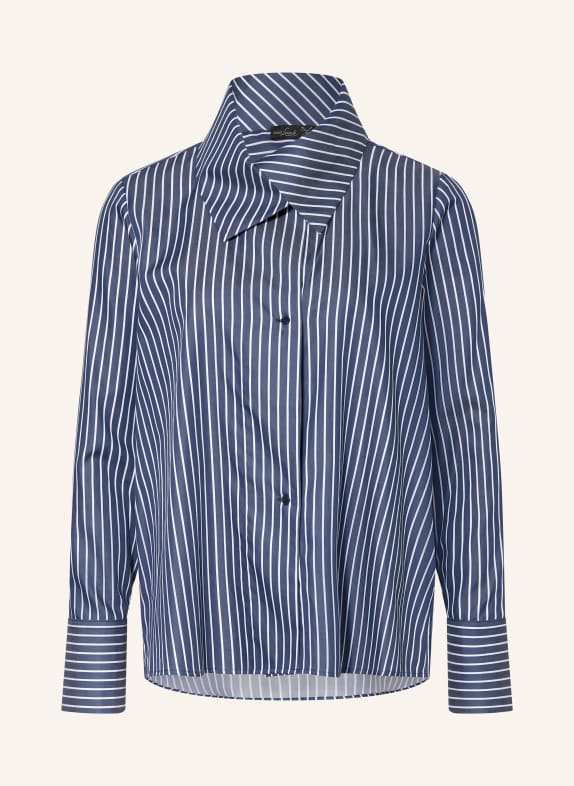 van Laack Bluse VL-TULSA-XX DUNKELBLAU / WEISS