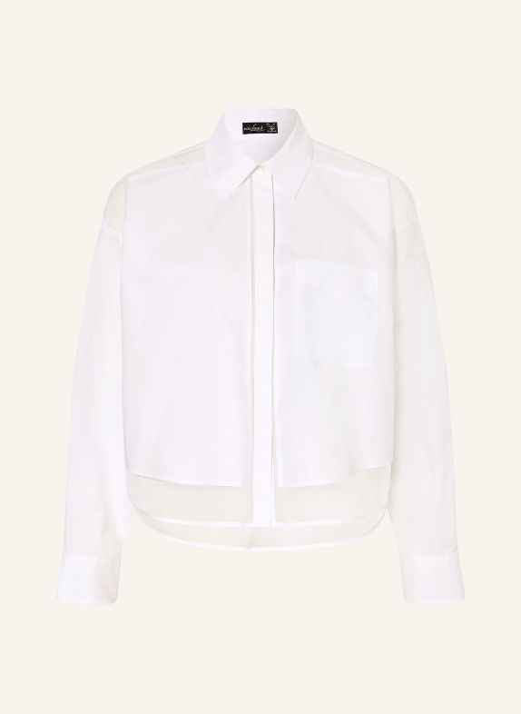 van Laack Overhemdblouse VL-ANELYA-F in gemengde stof WIT
