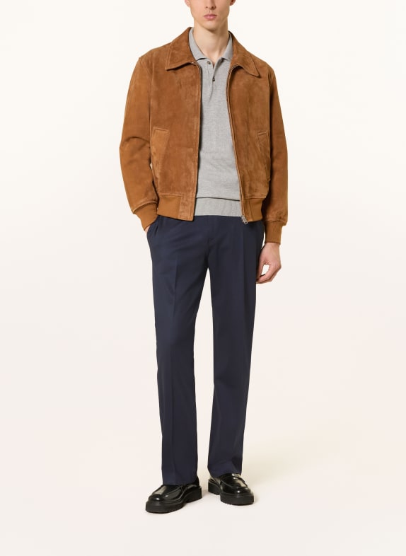 TIGER OF SWEDEN Broek ISCOVE in joggingstijl, regular fit DONKERBLAUW