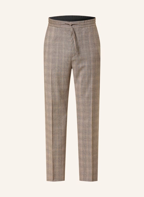 TIGER OF SWEDEN Hose ISCOVE im Jogging-Stil Regular Fit HELLBRAUN / BRAUN