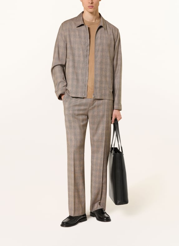 TIGER OF SWEDEN Broek ISCOVE in joggingstijl, regular fit LICHTBRUIN / BRUIN