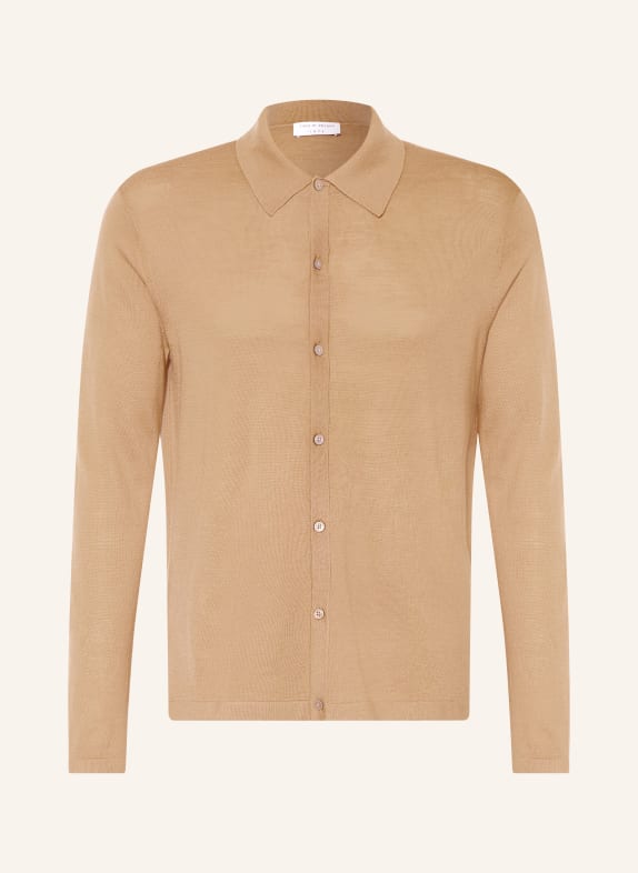 TIGER OF SWEDEN Košile VERKLIN Slim Fit VELBLOUDÍ