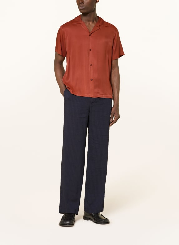 SANDRO Resorthemd Regular Fit BRAUN