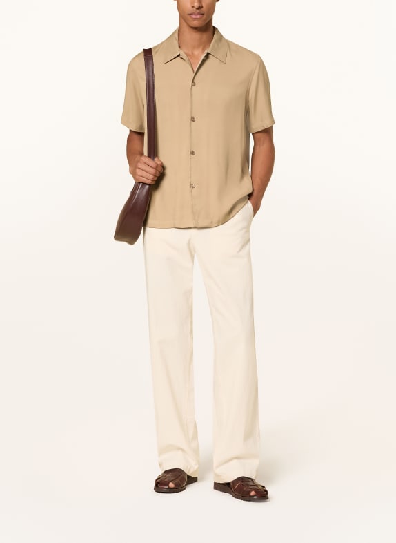 SANDRO Resorthemd Regular Fit BEIGE