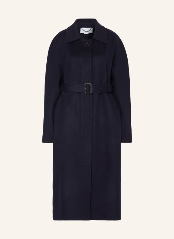 STELLA McCARTNEY Wool coat DARK BLUE