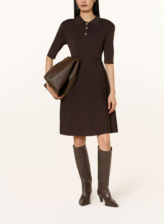 LIU JO Strickkleid DUNKELBRAUN
