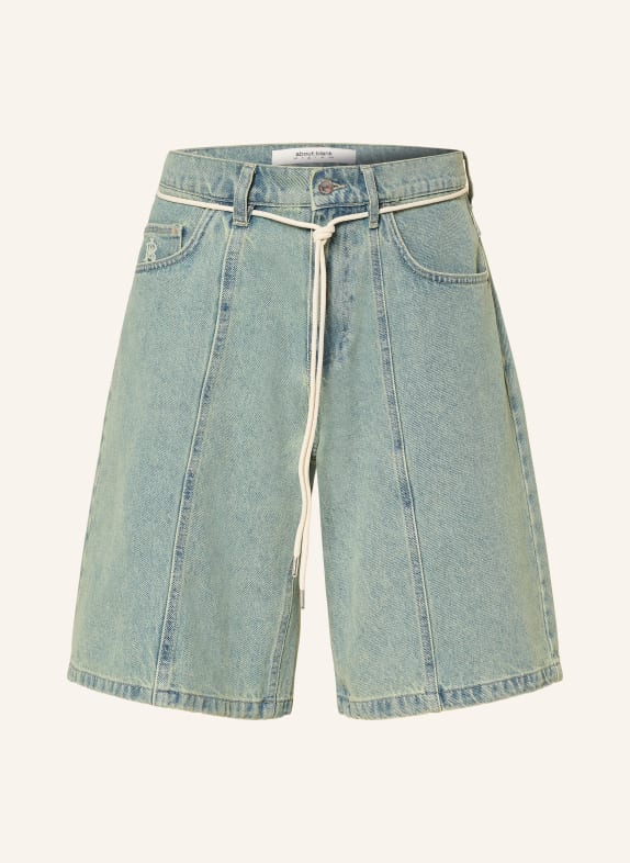 about:blank Short en jean coupe large murky wash