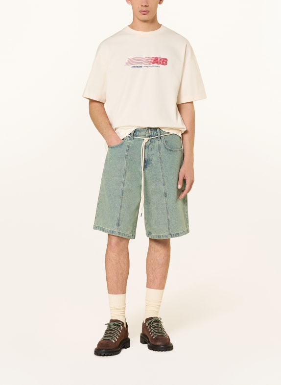 about:blank Jeansshorts Wide Fit murky wash