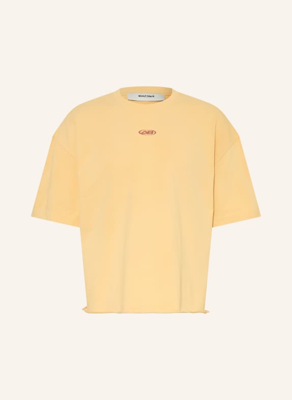 about:blank T-shirt JAUNE FONCÉ