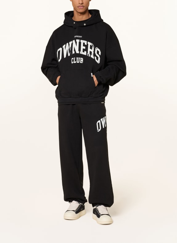 REPRESENT Hoodie OWNERS ZWART / WIT