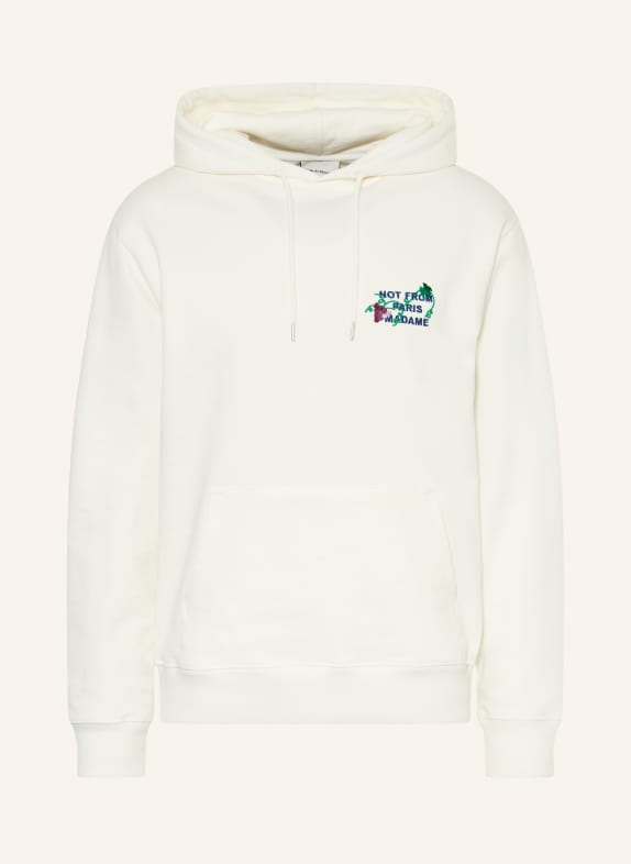 DRÔLE DE MONSIEUR Sweat à capuche BLANC / VERT / BLEU FONCÉ