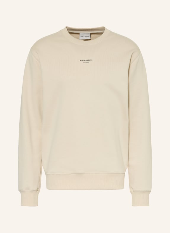 DRÔLE DE MONSIEUR Sweat-shirt LE SLOGAN CLASSIQUE BEIGE
