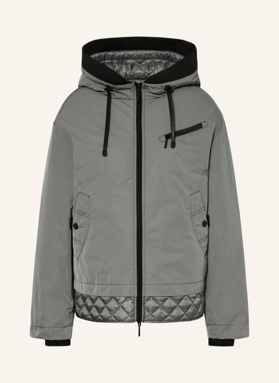 GIL BRET Bomb jacket TEAL / BLACK