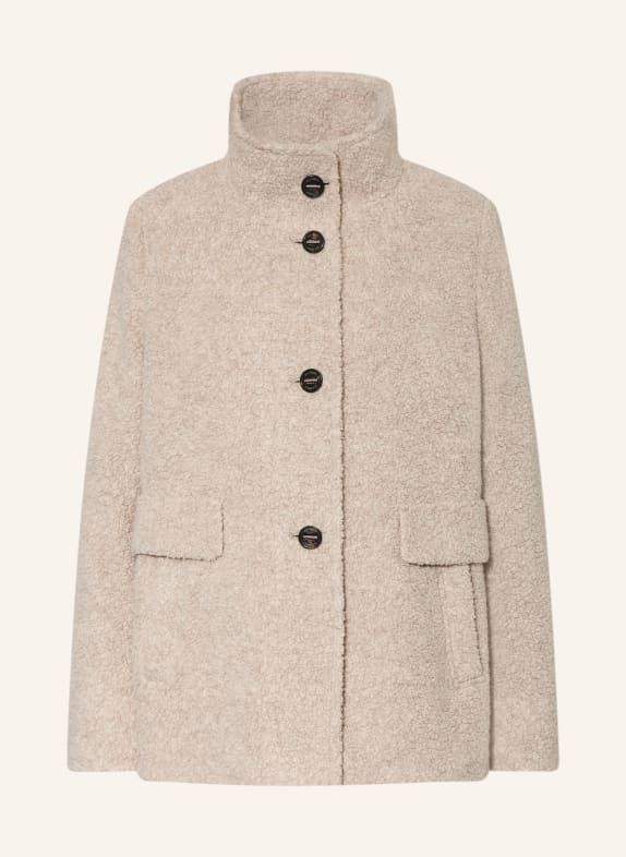 GIL BRET Teddy fur jacket BEIGE