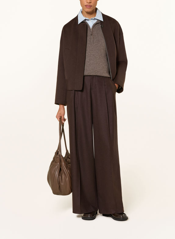 PNTS Marlene-broek THE GENT MARRON FONCÉ